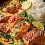 Salmon Coconut Curry