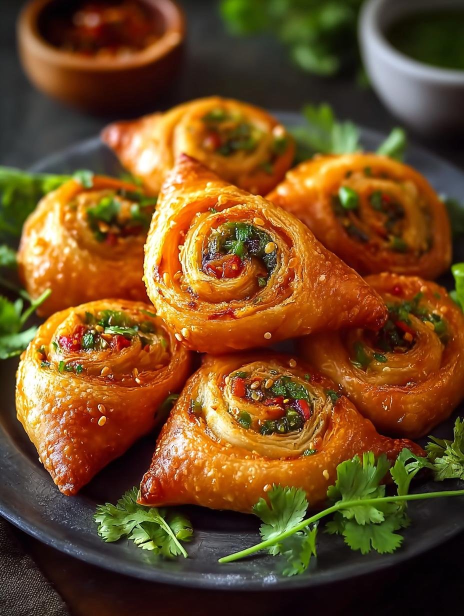 Samosa Pinwheels: 7 Irresistible Spicy Potato Delights - Samosa Pinwheels - additional detail
