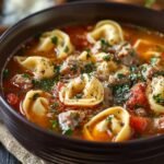 Sausage Tortellini Soup