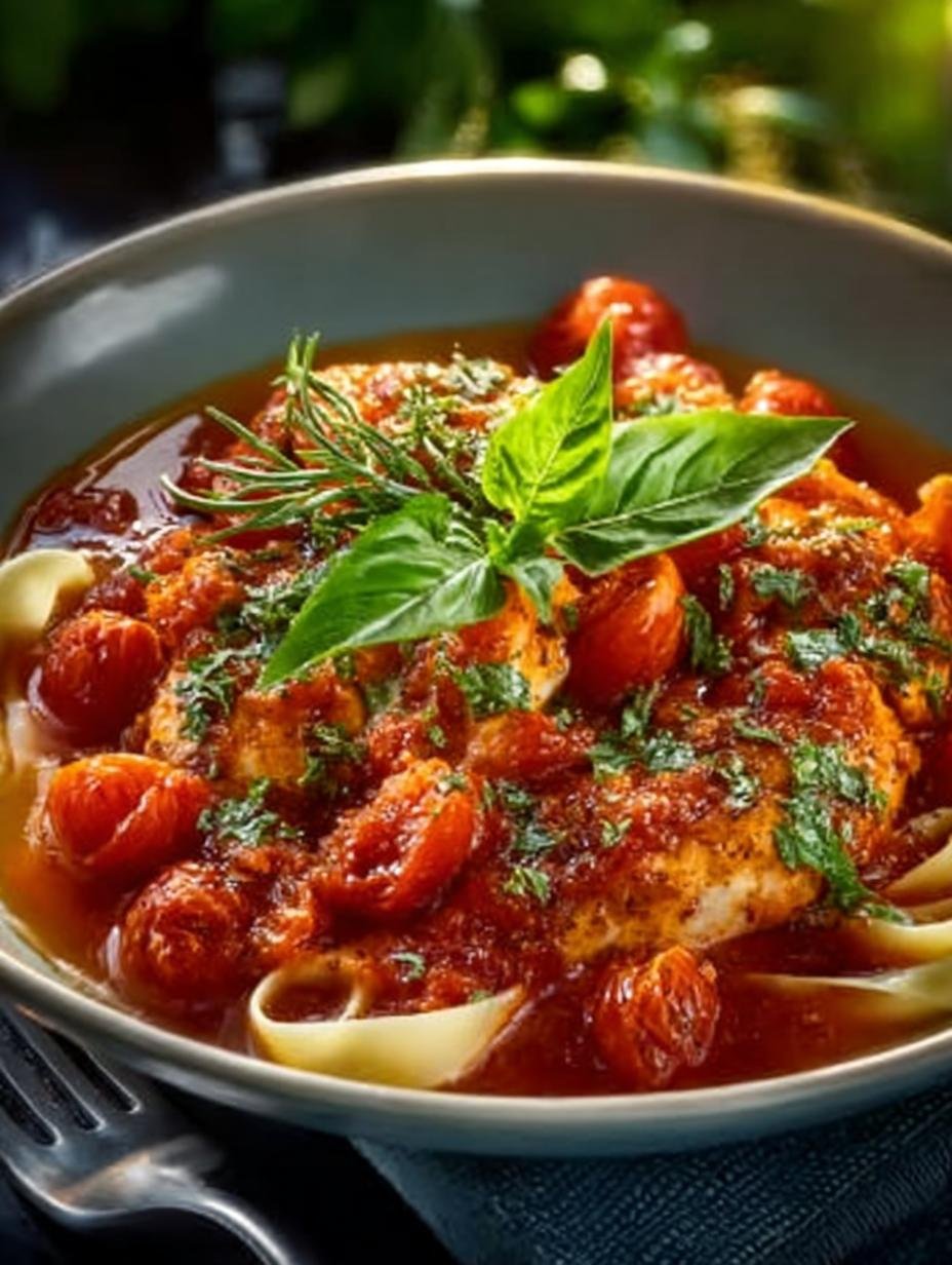 Slow Cooker Tomato Basil Chicken: A Comforting Delight - Slow Cooker Tomato Basil - additional detail