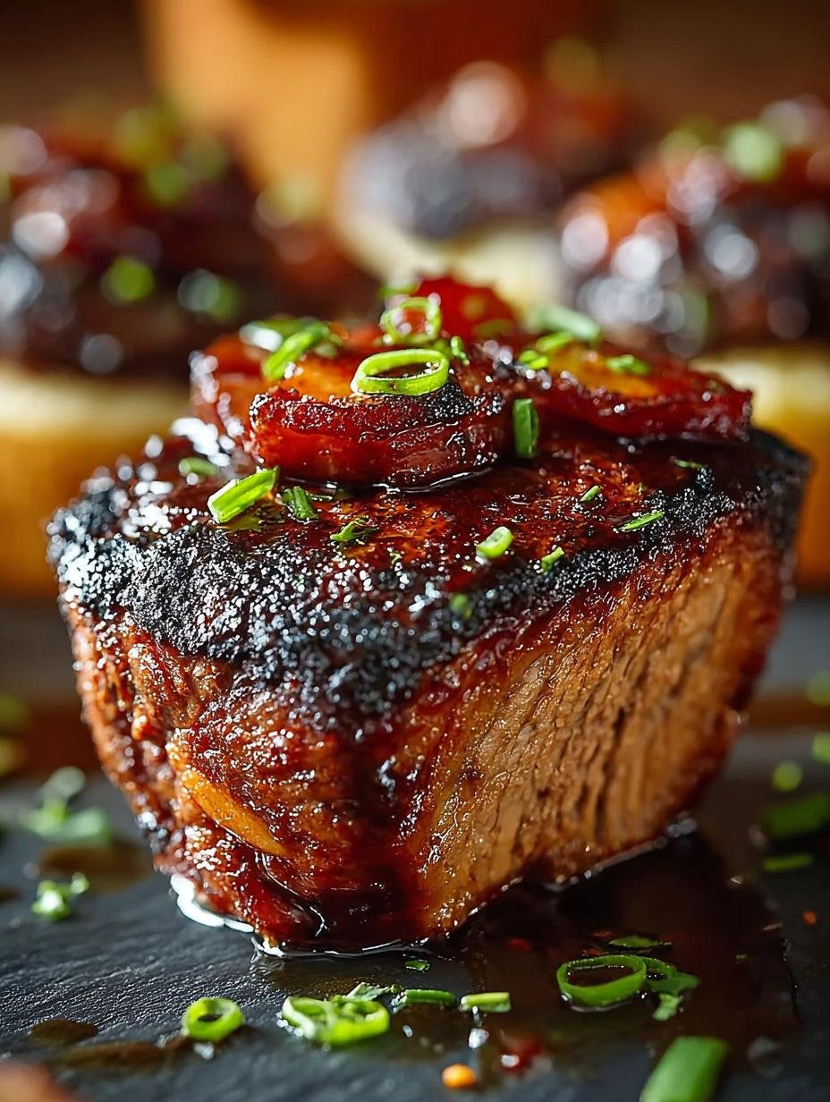 Smoky Bourbon BBQ Beef: 8 Irresistible Meatloaf Cupcakes - Smoky Bourbon Bbq Beef - additional detail