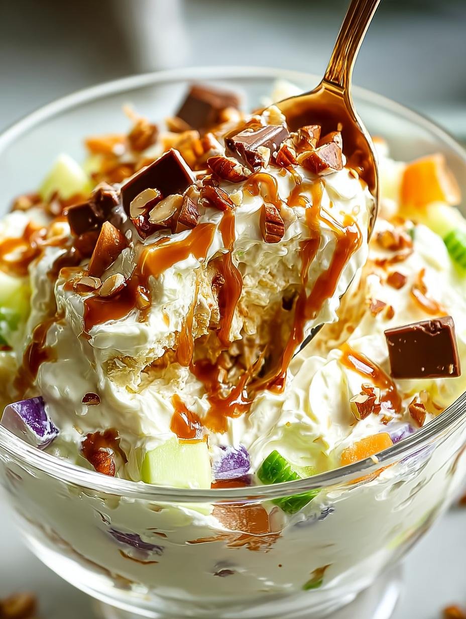 Delicious Snickers Salad: 5 Steps to Sweet Satisfaction - Snickers Salad - additional detail