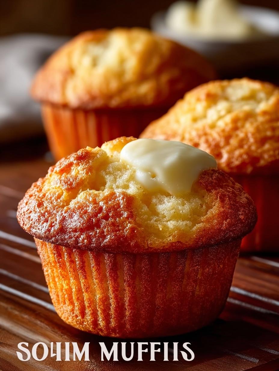 Sour Cream Muffins: 12 Moist and Fluffy Variations - Sour Cream Muffins - additional detail