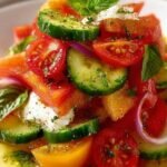Southern Cucumber Tomato Salad