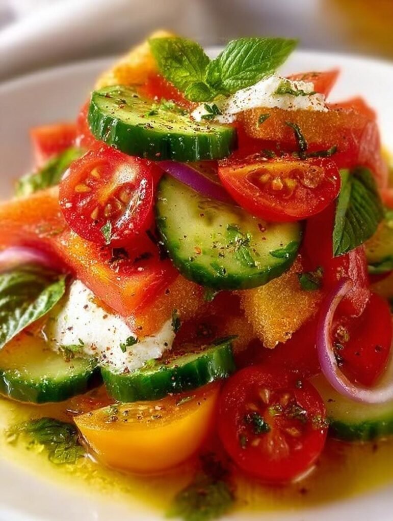 Southern Cucumber Tomato Salad