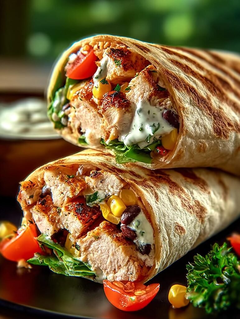 Southwest Chicken Wrap