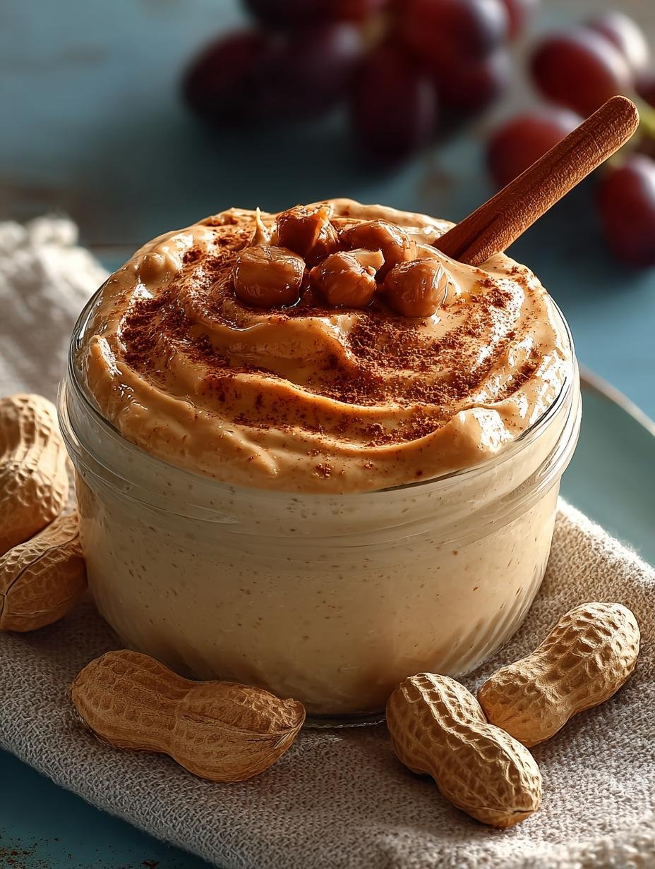 Delicious Spiced Peanut Butter Yogurt Dip Recipe - Spiced Peanut Butter Yogurt - main visual representation