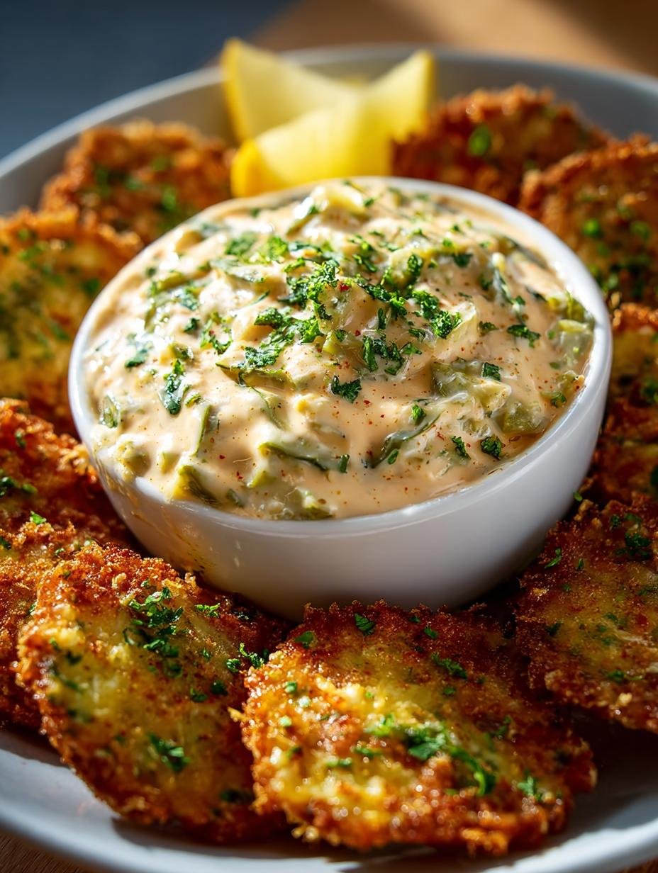 Irresistibly Flavorful Spicy Fried Pickle Dip Recipe - Spicy Fried Pickle Dip - main visual representation