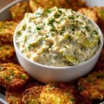 Spicy Fried Pickle Dip