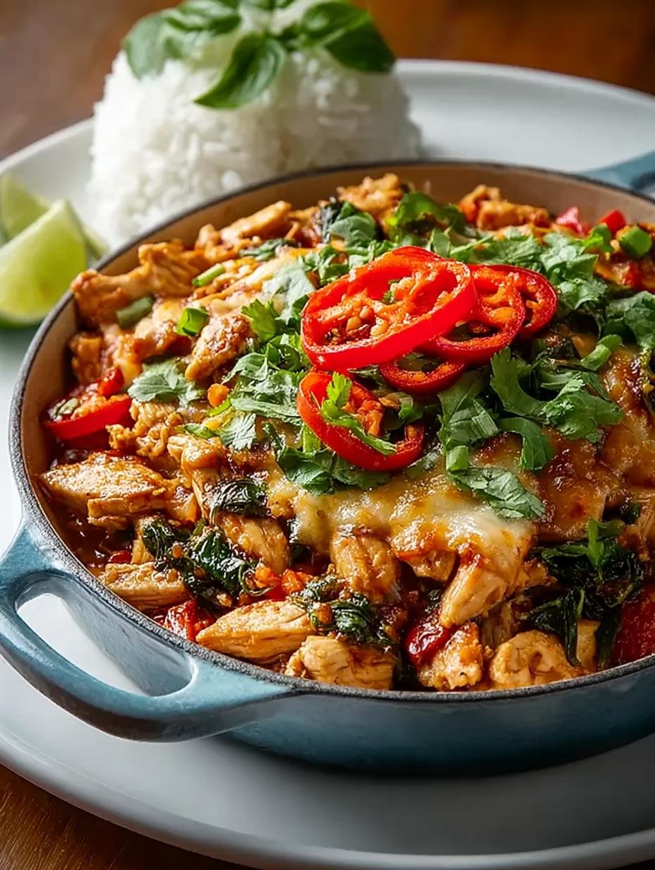 Spicy Thai Basil Chicken: 7 Amazing Benefits to Enjoy - Spicy Thai Basil Chicken - main visual representation