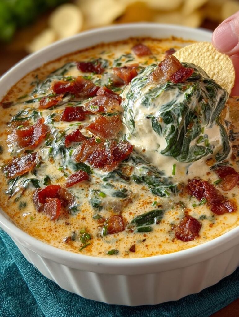 Spinach Bacon Dip