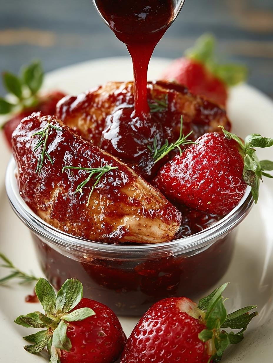 Strawberry Cabernet Barbecue Sauce: 5 Steps to Perfection - Strawberry Cabernet Barbecue Sauce - main visual representation