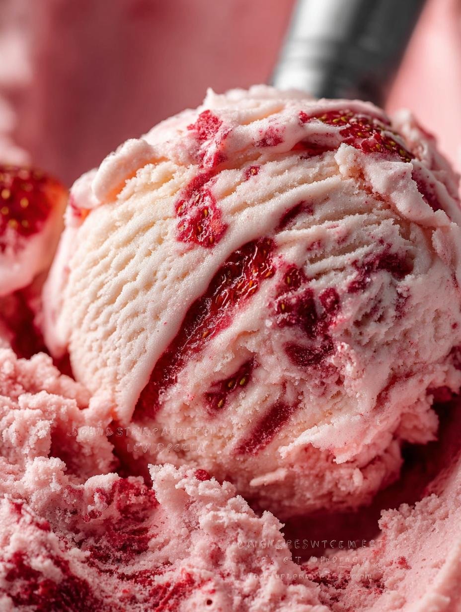Homemade Strawberry Ice Cream: 7 Reasons to Indulge - Strawberry Ice Cream - main visual representation