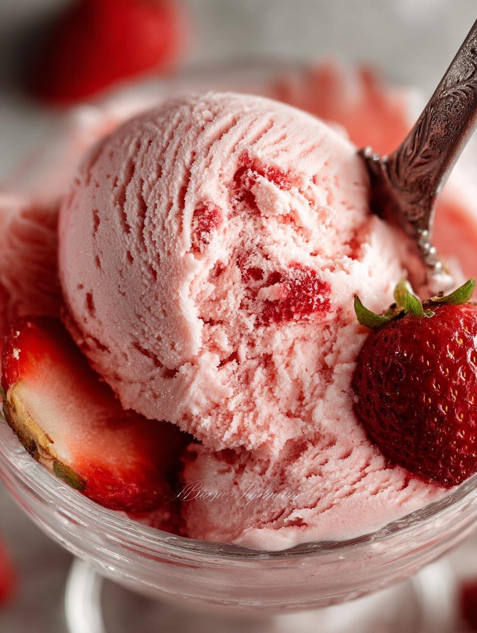 Homemade Strawberry Ice Cream: 7 Reasons to Indulge - Strawberry Ice Cream - additional detail