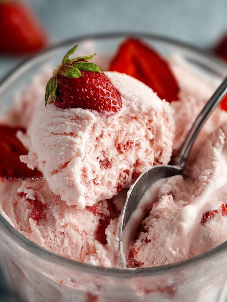 Strawberry Ice Cream