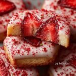 Strawberry Shortbread Cookies
