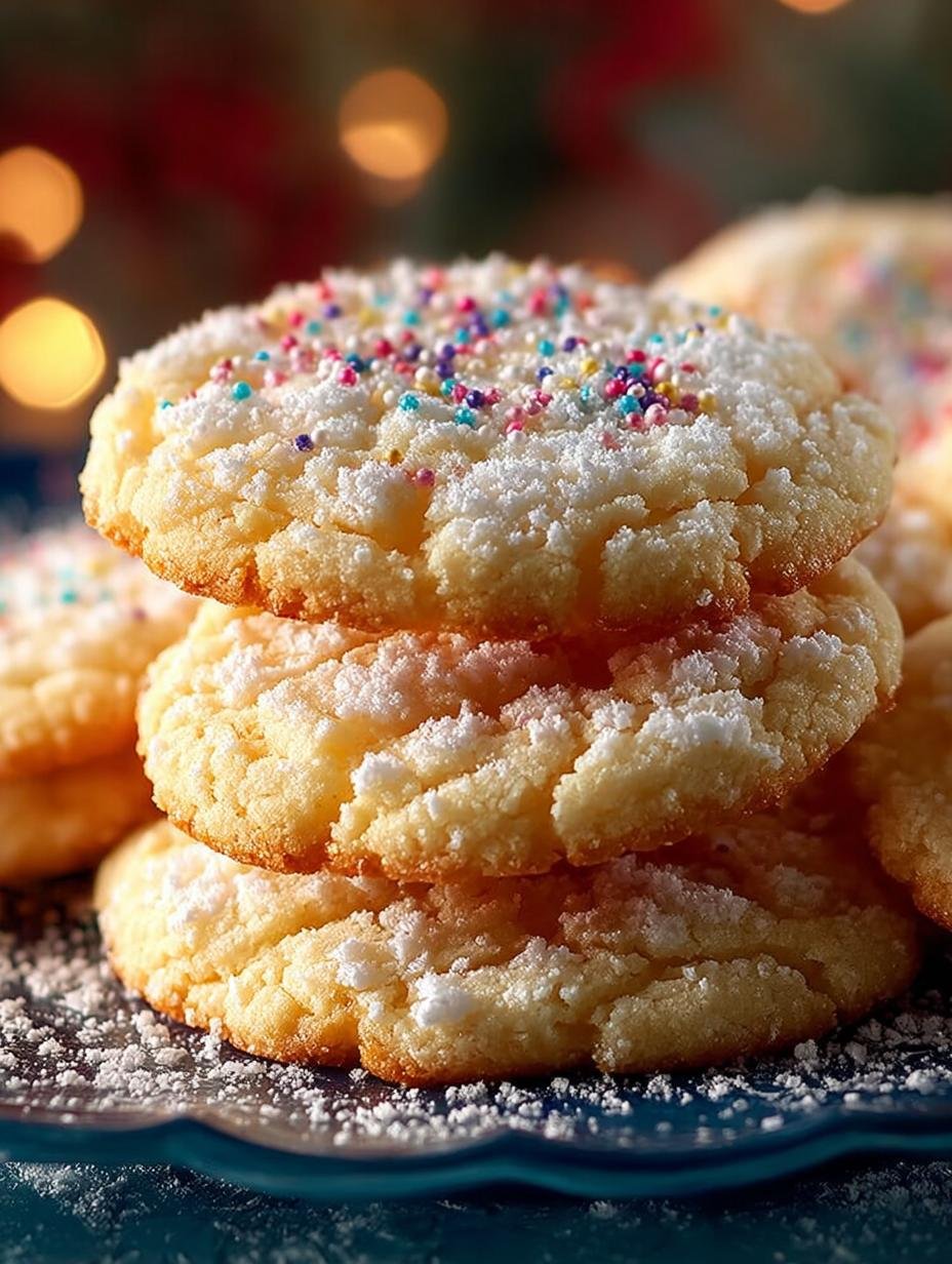 Delicious Sugar Cookies with Powdered Sugar Recipe - Sugar Cookies with Powdered - main visual representation