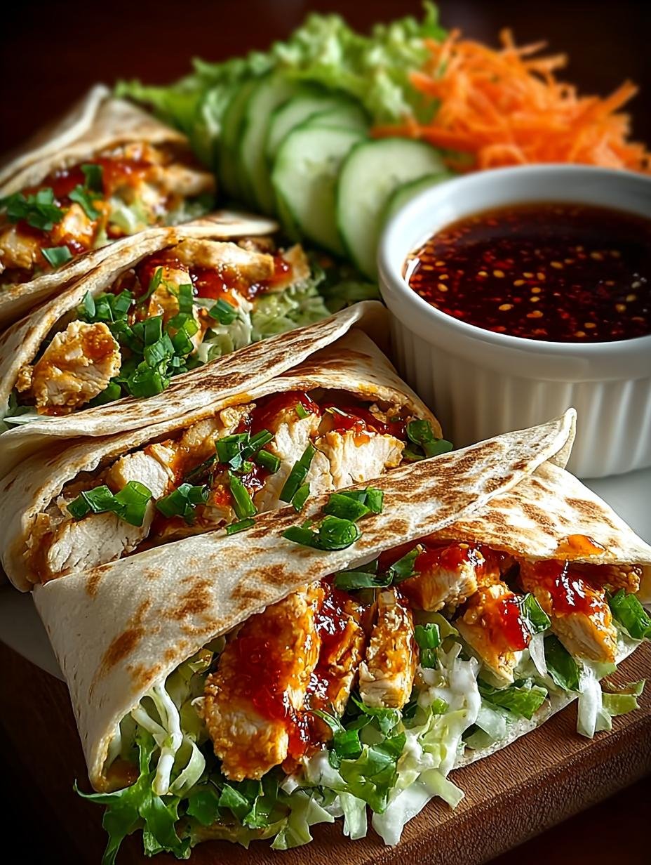 Sweet Chili Chicken Wraps: 7 Fresh Flavor Combinations - Sweet Chili Chicken Wraps - main visual representation