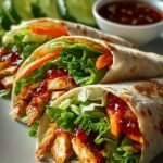 Sweet Chili Chicken Wraps