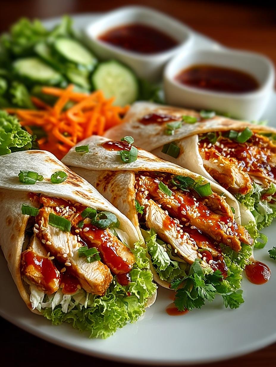 Sweet Chili Chicken Wraps: 7 Fresh Flavor Combinations - Sweet Chili Chicken Wraps - additional detail