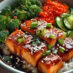 Teriyaki Salmon Bowls