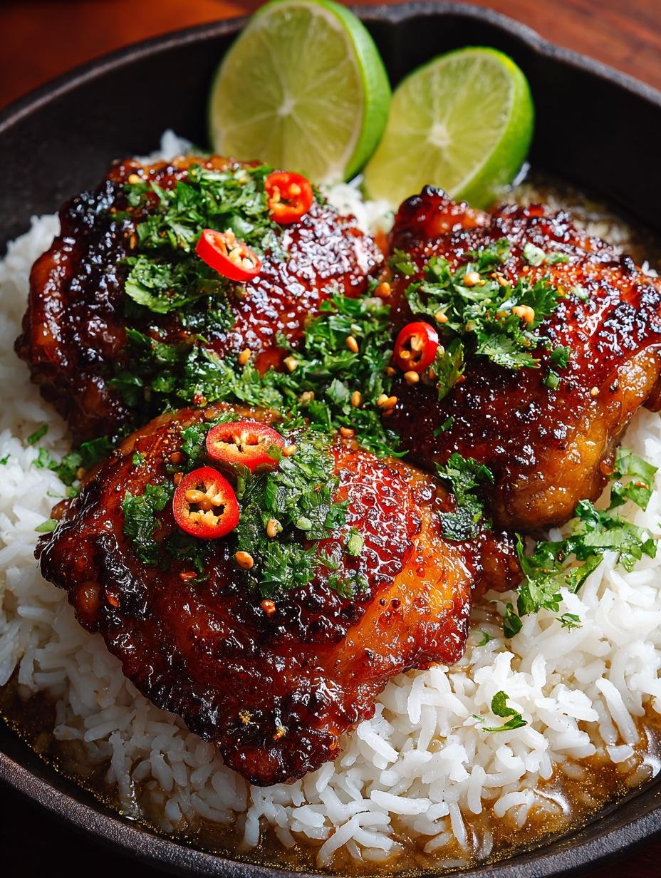 Thai Sticky Chicken Thighs: 30-Minute Sweet Delight - Thai Sticky Chicken Thighs - main visual representation