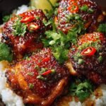 Thai Sticky Chicken Thighs