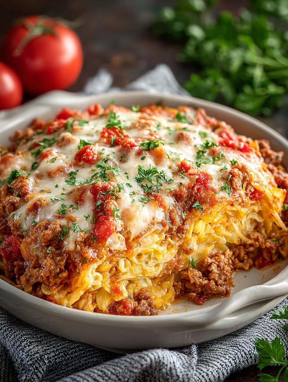 Unstuffed Cabbage Roll Casserole: A Comforting 30-Minute Meal - Unstuffed Cabbage Roll Casserole - additional detail