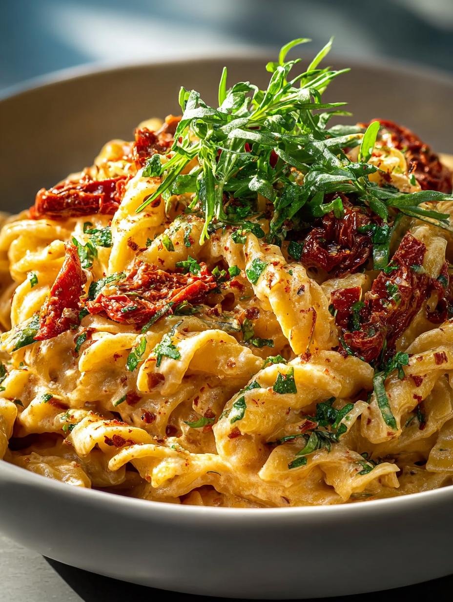 Vegan Creamy Sun Dried Tomato Pasta: A Delightful Dish - Vegan Creamy Sun Dried - additional detail