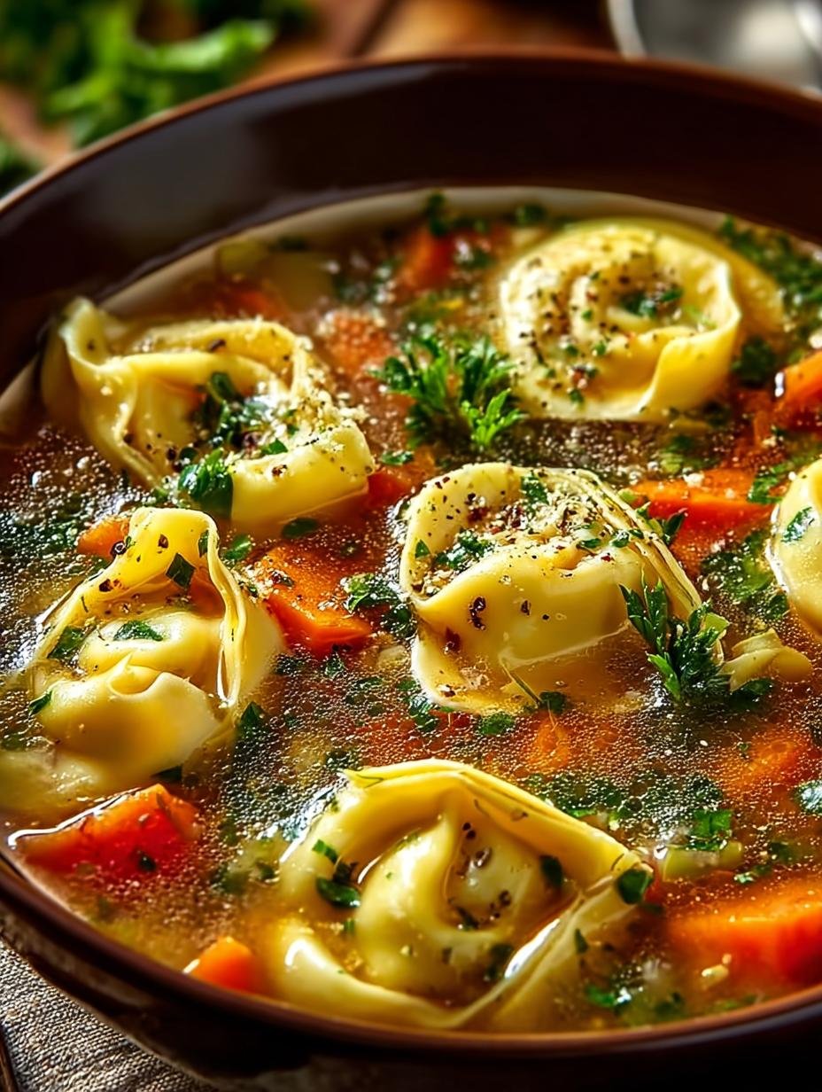 Veggie Tortellini Soup: 7 Reasons to Love This Recipe - Veggie Tortellini Soup - additional detail