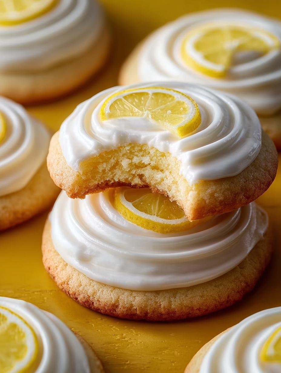 Zesty Lemon Frosted Cookies That Brighten Every Bite - Zesty Lemon Frosted Cookies - additional detail
