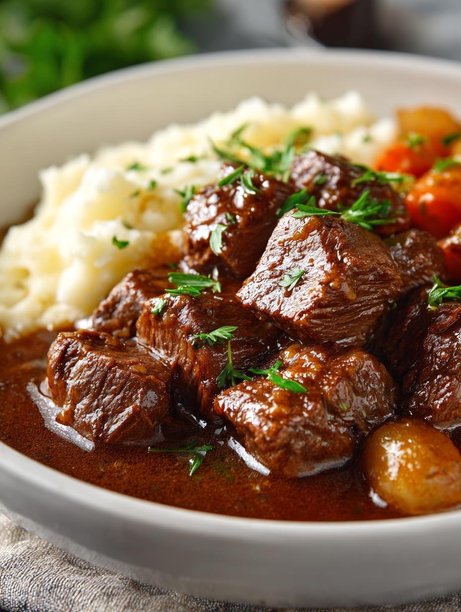 Slow Cooker Beef Tips and Gravy: 6 Hours of Comfort - ?utm Source=rss&utm Medium=rss&utm Campaign=slow - main visual representation