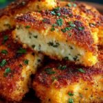 Air Fryer Parmesan Crusted