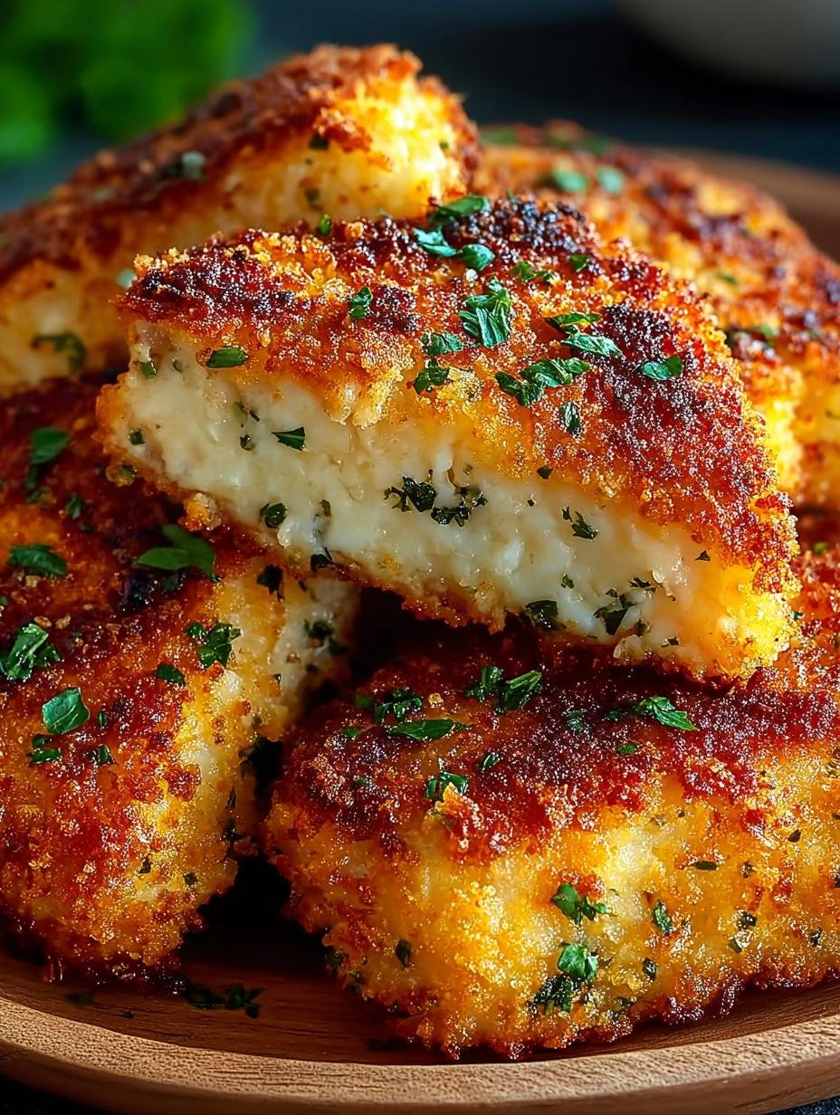Air Fryer Parmesan Crusted