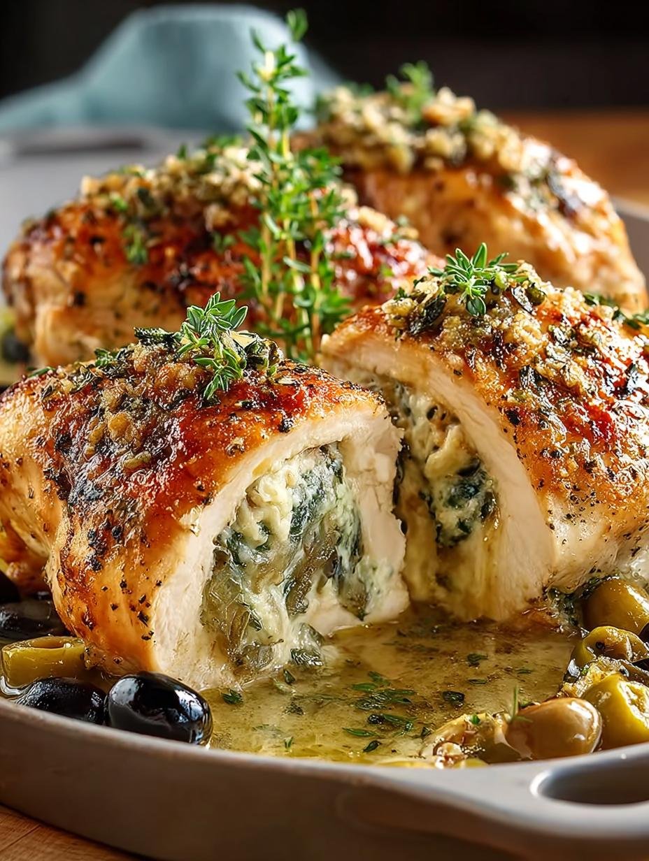 Artichoke Olive Stuffed Chicken: 5-Star Flavor Explosion - Artichoke Olive Stuffed Chicken - additional detail