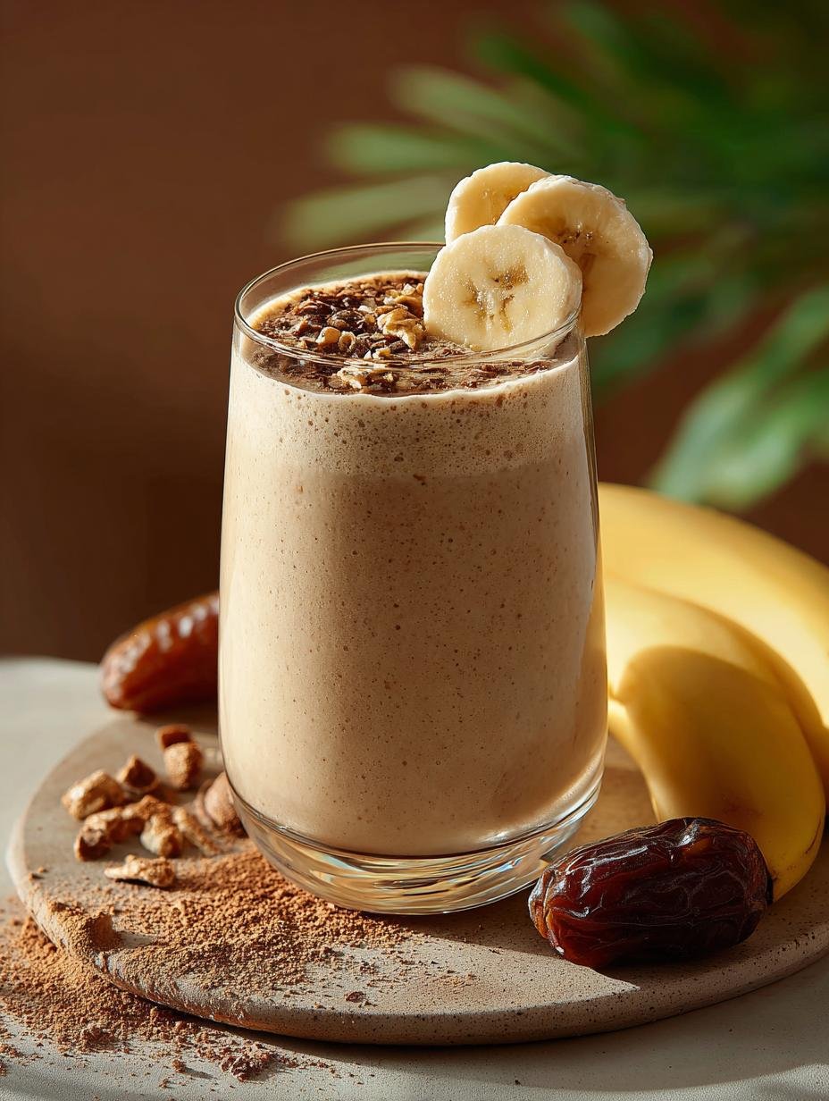 Banana Date Smoothie: 5 Simple Steps to Energize Your Day - Banana Date Smoothie - main visual representation