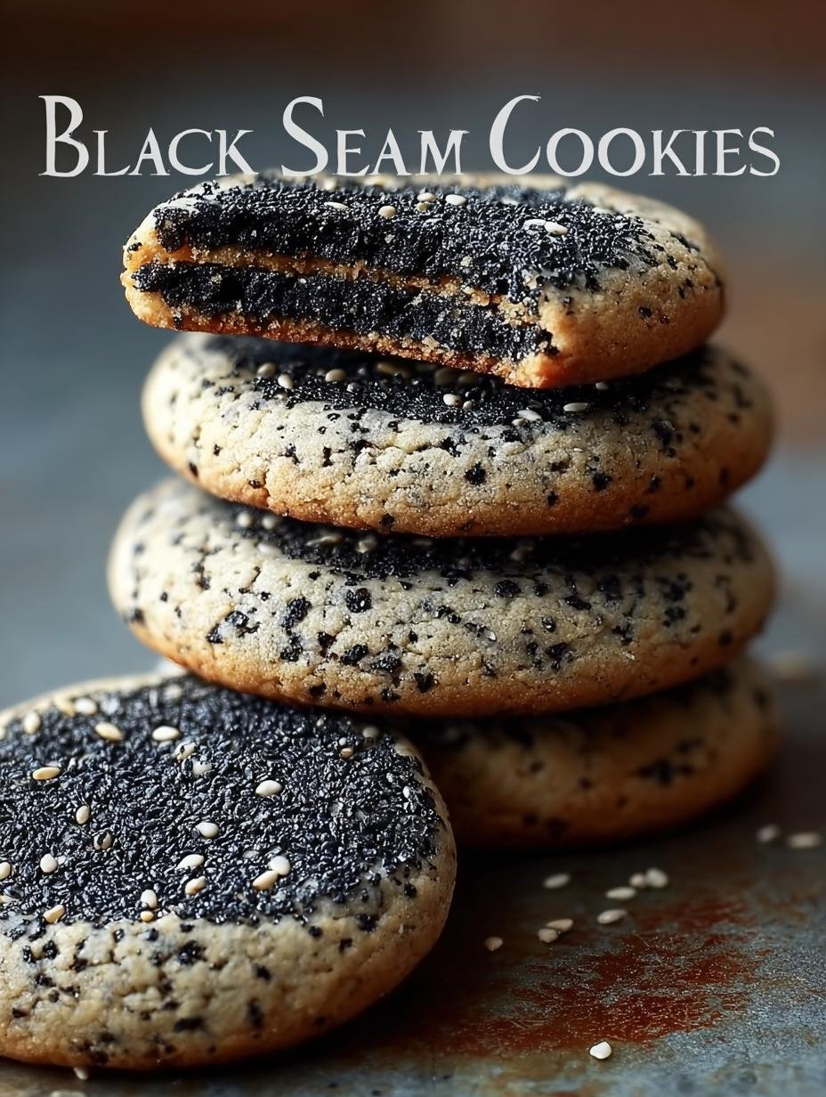 Black Sesame Cookies