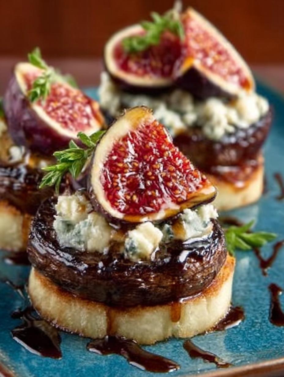Blue Cheese Fig Balsamic: 8 Irresistible Sliders to Savor - Blue Cheese Fig Balsamic - main visual representation