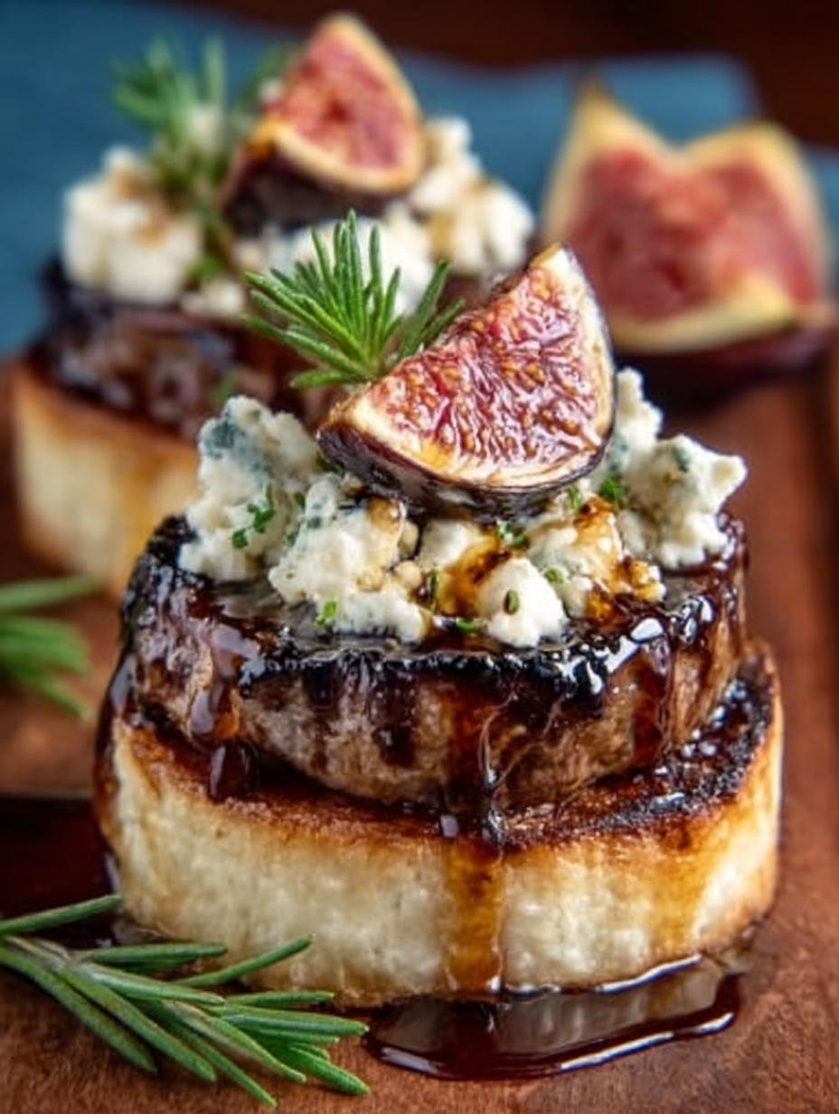 Blue Cheese Fig Balsamic: 8 Irresistible Sliders to Savor - Blue Cheese Fig Balsamic - additional detail