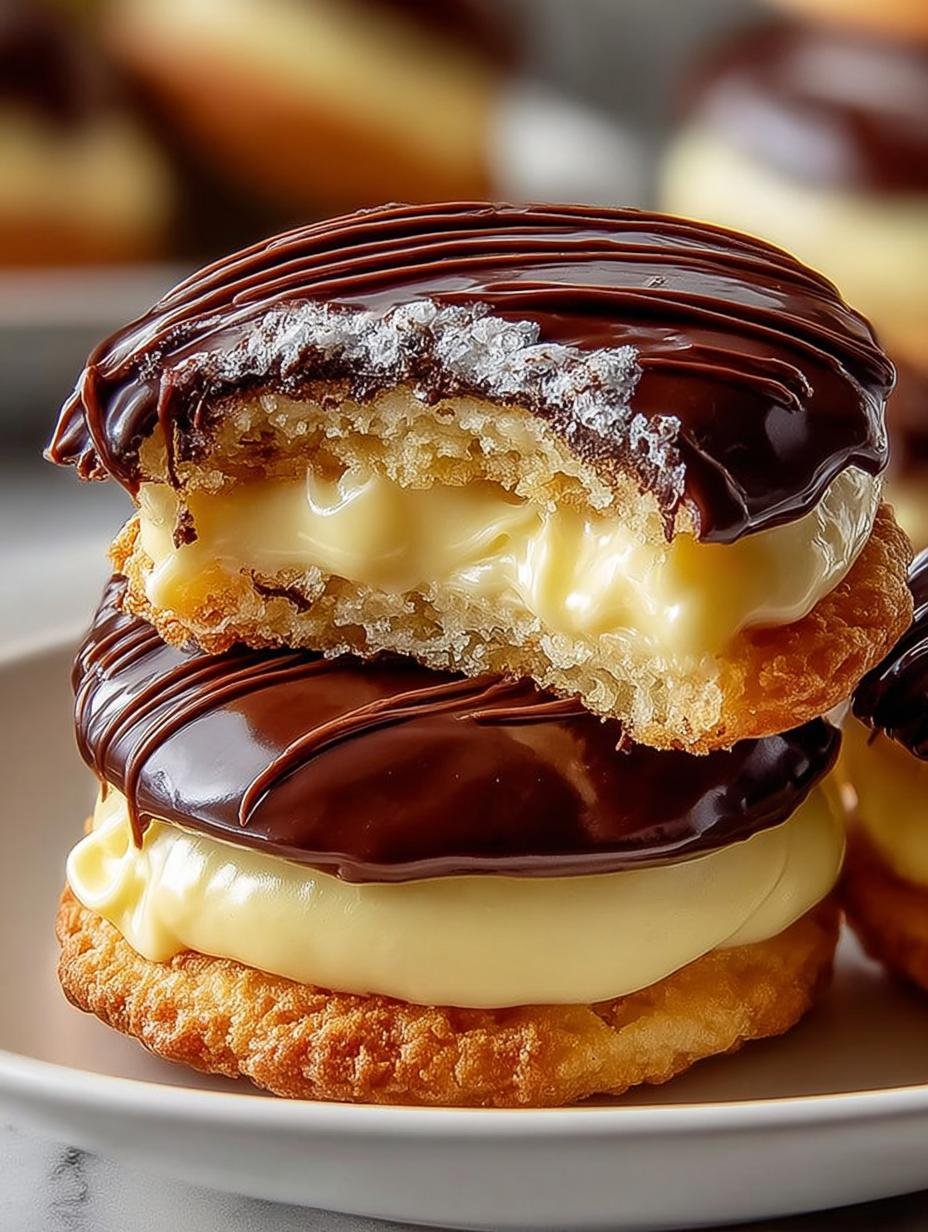 Boston Cream Pie Cookie Bites: 5 Delightful Recipes - Boston Cream Pie Cookie - main visual representation