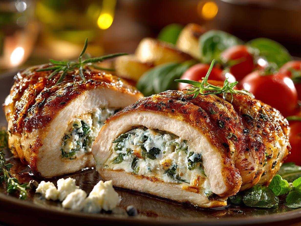 Boursin Stuffed Chicken Breast: 5 Star Dinner Delight - Boursin Stuffed Chicken Breast - main visual representation