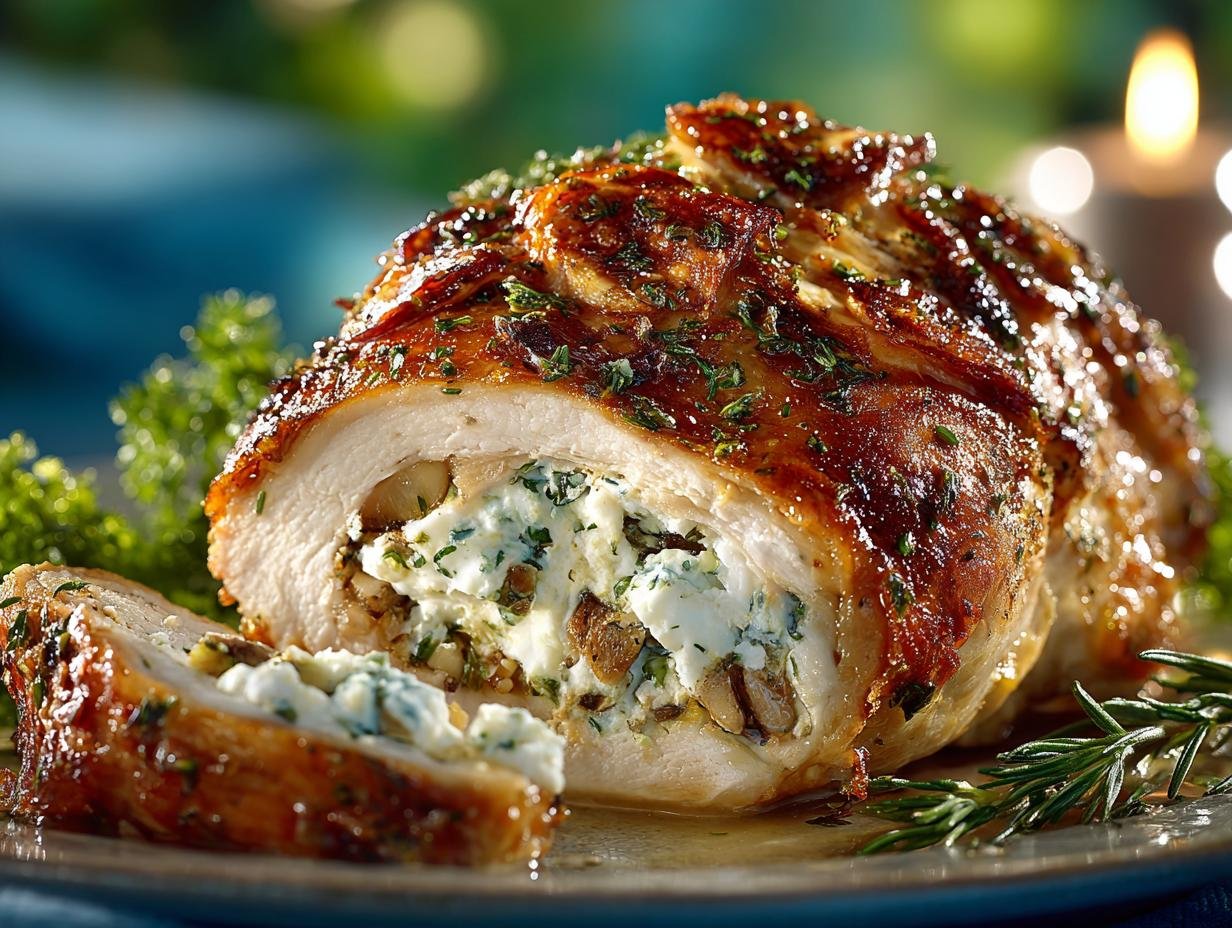 Boursin Stuffed Chicken Breast: 5 Star Dinner Delight - Boursin Stuffed Chicken Breast - additional detail