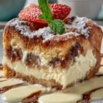 Bread Pudding with Cheesecake