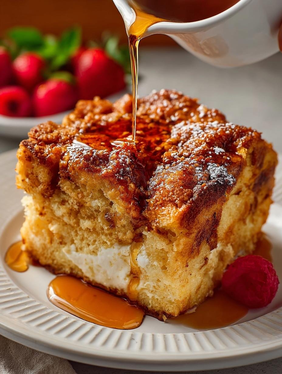 Delicious Brioche French Toast Casserole for Brunch - Brioche French Toast Casserole - additional detail