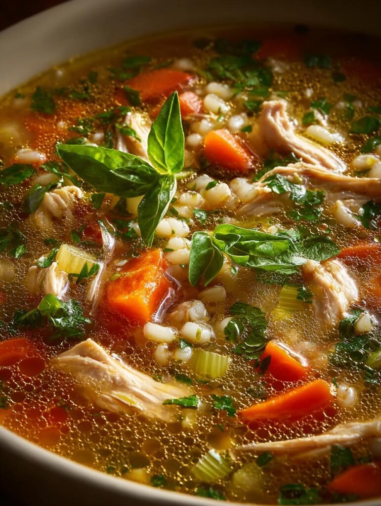 Chicken Barley Soup