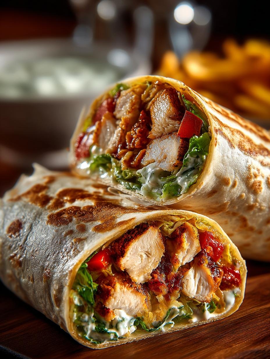 Chipotle Ranch Chicken Wraps: 4 Ways to Enjoy Smoky Flavor - Chipotle Ranch Chicken Wraps - main visual representation