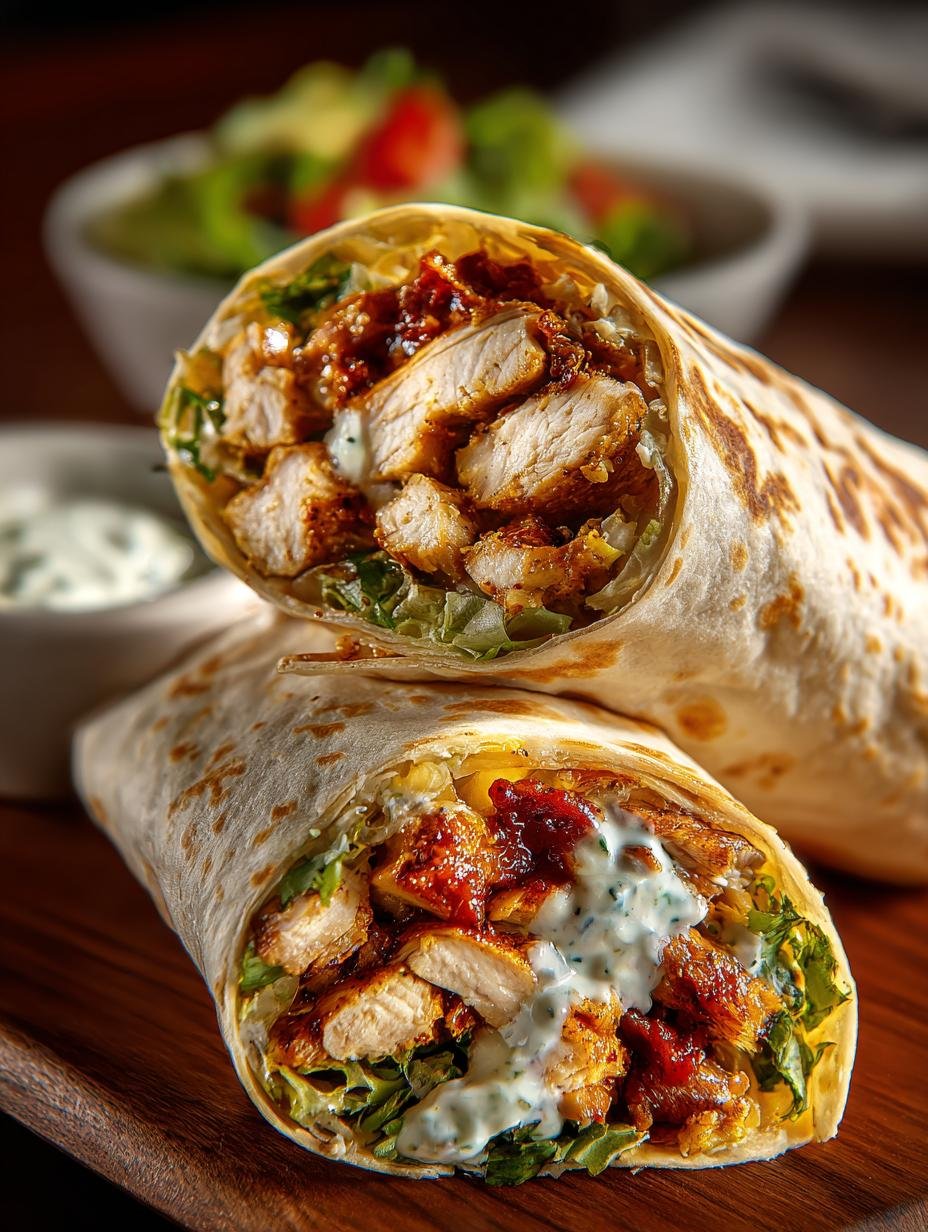 Chipotle Ranch Chicken Wraps: 4 Ways to Enjoy Smoky Flavor - Chipotle Ranch Chicken Wraps - additional detail