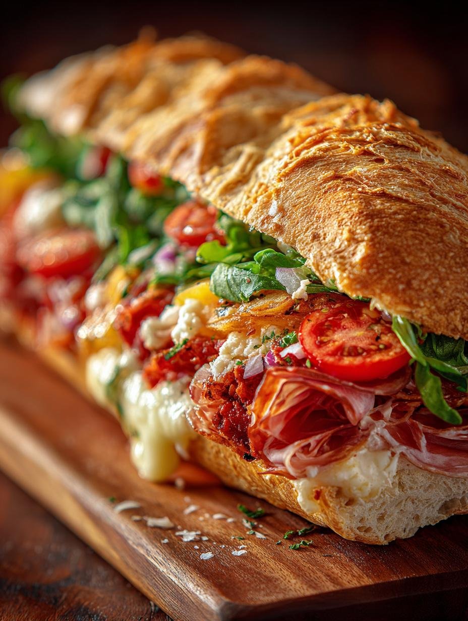 Delicious Chopped Italian Sandwich Recipe to Savor - Chopped Italian Sandwich - main visual representation