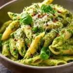 Creamy Avocado Pesto Pasta