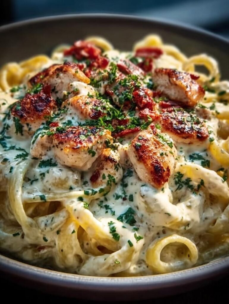 Creamy Keto Chicken Alfredo